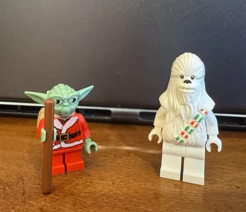 LEGO Star Wars Minifigure Christmas Advent Yoda & Chewbacca