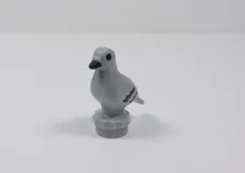 LEGO Light Bluish Gray Pigeon Bird Animal Minifig H12