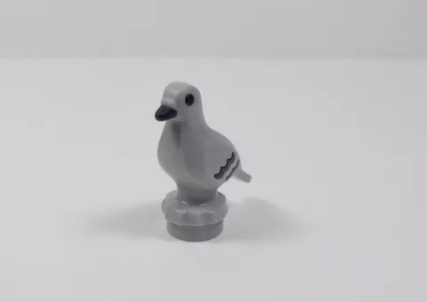 LEGO Light Bluish Gray Pigeon Bird Animal Minifig H12