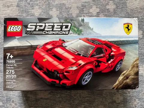 LEGO SPEED CHAMPIONS: Ferrari F8 Tributo (76895) - NEW, SEALED, FREEEE SHIP FREE