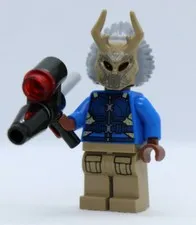 Erik Killmonger MASK 76100 Ornate Black Panther Super Hero LEGO® Minifigure