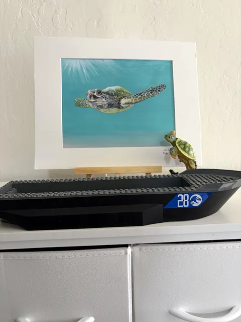 LEGO Authentic Jurassic World Baryonyx Dinosaur Boat