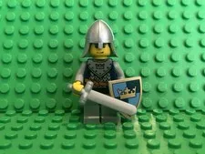 LEGO Castle Crown Knight Foot Soldier With Shield And Sword