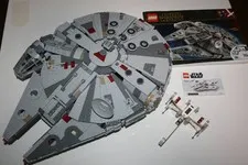 LEGO 75257 Millennium Falcon and 30654 X-wing Fighter Star Wars Set