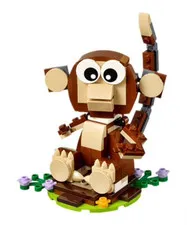 LEGO 40207 Year of the Monkey Pack No Box and Paper Instructions