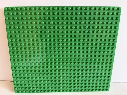 LEGO DUPLO Green Baseplate Studs Genuine Building Plate 13.75 x 16 in