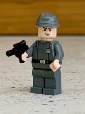 Lego Minifigure Star Wars Imperial Officer Captain Commander Cavalry Kepi sw0293