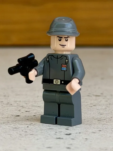 Lego Minifigure Star Wars Imperial Officer Captain Commander Cavalry Kepi sw0293