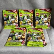 5 Sealed LEGO Collectable MINIFIGURES: Series 13