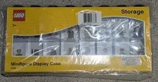 LEGO 4066 Black Minifigure Display Case holds 16 figures.