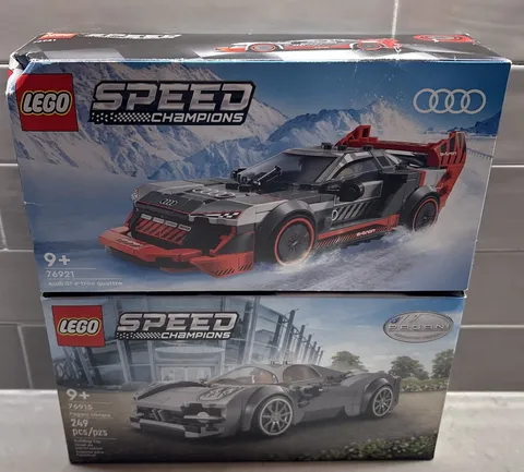 Lego Speed Champions Pagani Utopia 76915 + Audi S1 E Tron Quattro 76921 NEW