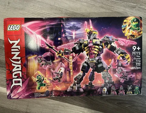 LEGO NINJAGO 71772 The Crystal King 722pc 9+ Complete Set Box