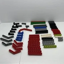 Lego Technic Lift Arm Lot Assorted Sizes And Colors Lot Of 65