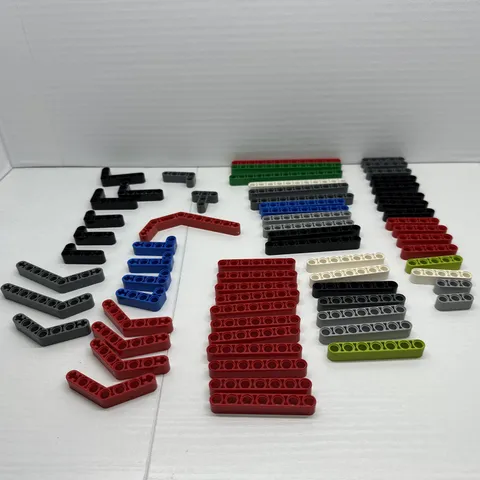Lego Technic Lift Arm Lot Assorted Sizes And Colors Lot Of 65