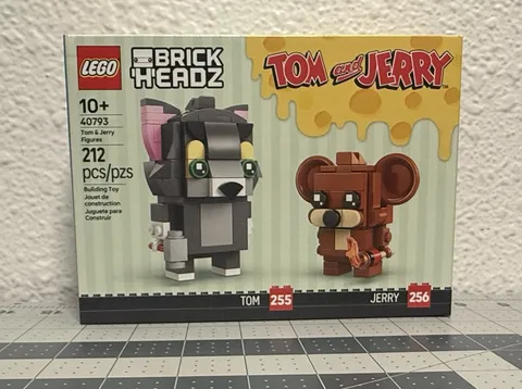 LEGO BRICKHEADZ Tom & Jerry 40793 Brand New Sealed Fast Shipping