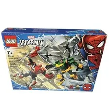 LEGO Spider-Man & Doctor Octopus Mech Battle 76198 Kids OS Multi New Damaged Box