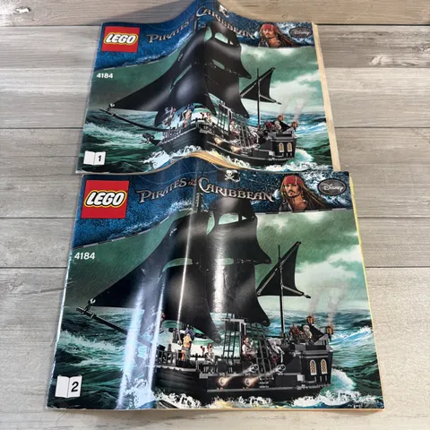 Lego Pirates of the Caribbean 4184 The Black Pearl (2011) 'INSTRUCTIONS ONLY'