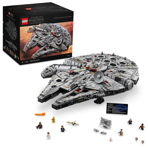 LEGO Star Wars Millennium Falcon Toy - Building Blocks -  Space - Item No. 75192