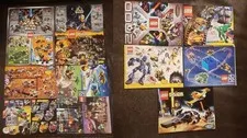 5 LEGO Vintage Catalogs 2000, 2001, 2002, 2003, Star Wars USED + 4 flyers