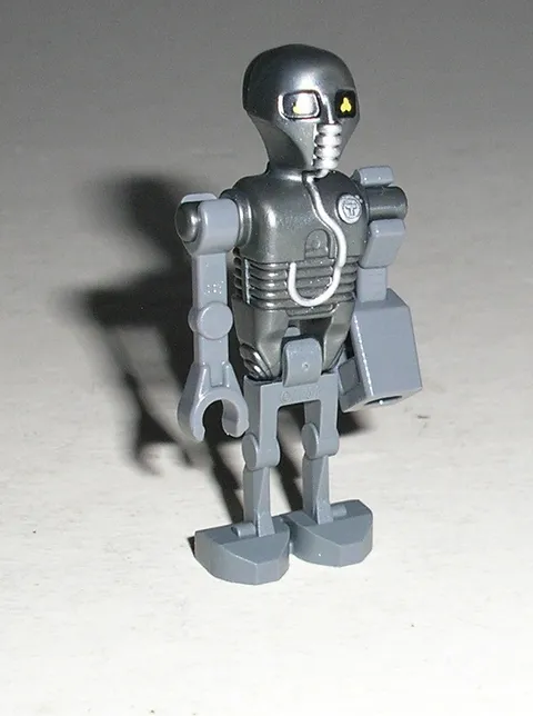 LEGO Star Wars 2-18 MEDICAL DROID (Pearl Dark Gray) Minifigure 8096 *Mint*