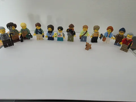 LEGO Botanical Garden 21353 Minifigure Minifigures *Bonus* Manual Included