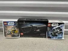LEGO 40917 DarkSaber & 30727 30728 Sealed Polybags NEW Factory Sealed