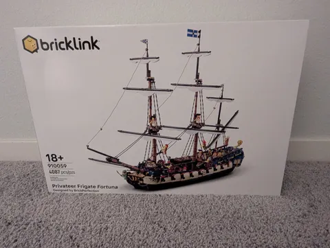LEGO 910059 Bricklink Series 7 Privateer Frigate Fortuna Set NEW SEALED Pirates