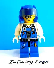LEGO Brains Power Miners Minifigure Mine Titanium Command Rig (8964)