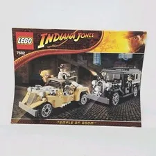 Lego Indiana Jones 7682 Shanghai Chase Instruction Manual Only