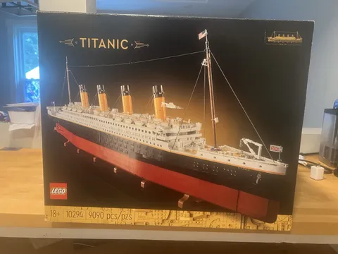 LEGO Titanic 10294 EMPTY Exterior & Interior BOXES ONLY - NO PIECES OR MANUALS