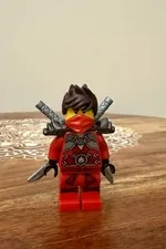LEGO Ninjago Kai Rebooted w/ Stone Armor + 2 Katanas Target Exclusive 2015 RARE