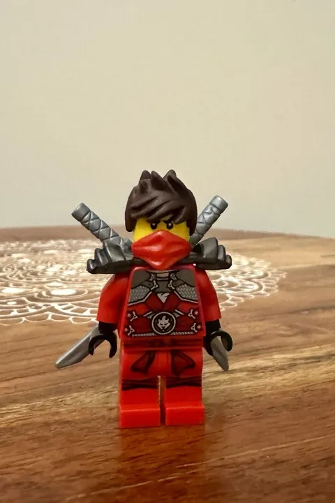 LEGO Ninjago Kai Rebooted w/ Stone Armor + 2 Katanas Target Exclusive 2015 RARE