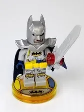 LEGO set #71344 Excalibur Batman 100% Complete w/ Sword & Tag Dimensions 