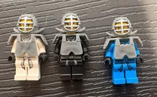 LEGO Ninjago Kendo Suit Minifigure Lot Cole, Jay, & Zane