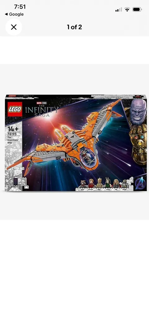 LEGO Super Heroes: The Guardians' Ship (76193)