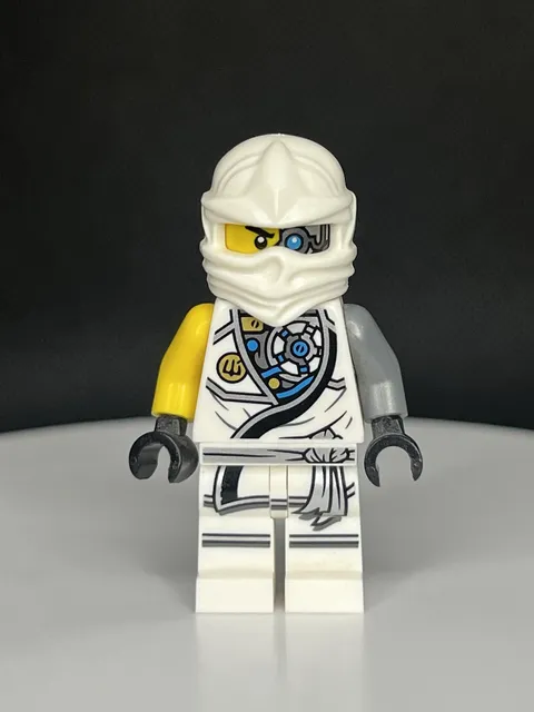 LEGO NINJAGO TOURNAMENT OF ELEMENTS Zane White Ninja Minifigure njo0228