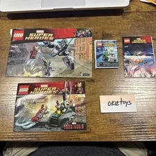 LEGO Super Heroes 76008, 76029, 76070, 30449 Instructions Manual Only