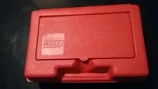 Lego Storage Vintage Carrying Case Large Red Plastic Box Bin 150 pieces 