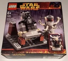 LEGO Star Wars Darth Vader Transformation 7251 Episode III Set NIB Rare Look