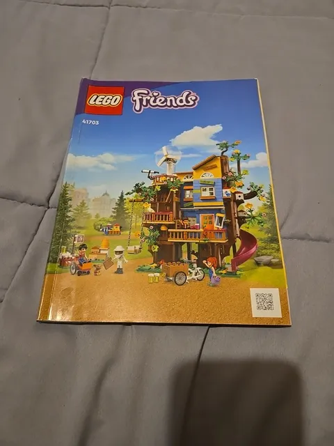Lego Friends Tree House Instruction Manual Number 41703
