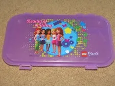 SUPER Lego Friends minifigure / parts / accessories storage case / container