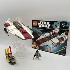 LEGO Star Wars: A-wing Starfighter (75175): 100% Complete + Acrylic Flight Stand