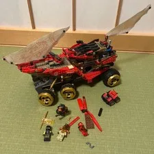 LEGO NINJAGO Secrets of the Forbidden Spinjitzu Land Bounty 70677 Used As Is P2