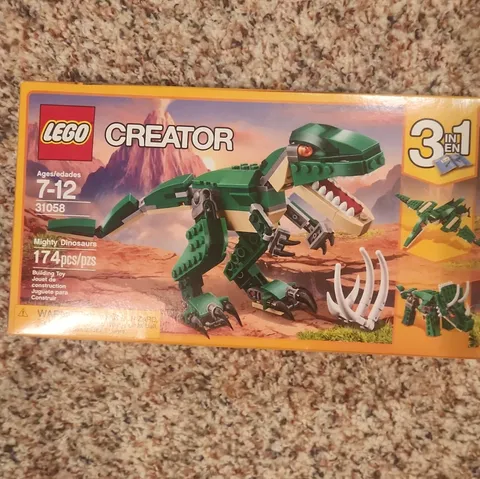 LEGO Creator 31058 Mighty Dinosaurs 3-in-1 Complete Set 174 pcs