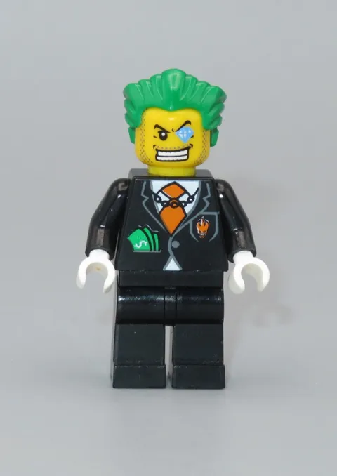 LEGO Agents Dollar Bill green hair money minifigure 8968