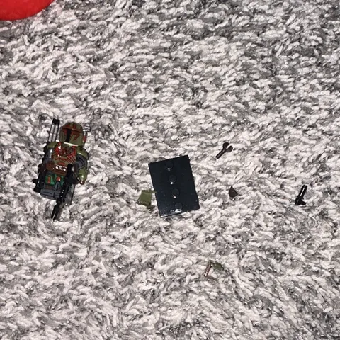 LEGO Star Wars Boba Fett Helmeted Minifigure w/ Weapons Accessories