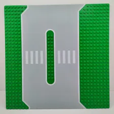 Lego VINTAGE 1 green BASE PLATE BUILDING PLATFORM for your bricks minfig
