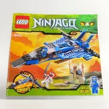 LEGO NINJAGO Jays Storm Fighter 9442 Complete + Manual +Jay ZX & Snappa Minifigs