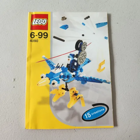 LEGO INVENTORY 4090 Motion Madness 15 creations Instruction Manual Only