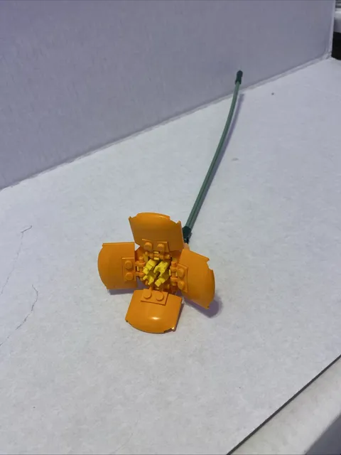 LEGO California Poppy Botanical Flower from Set 10280 Individual Flower Only